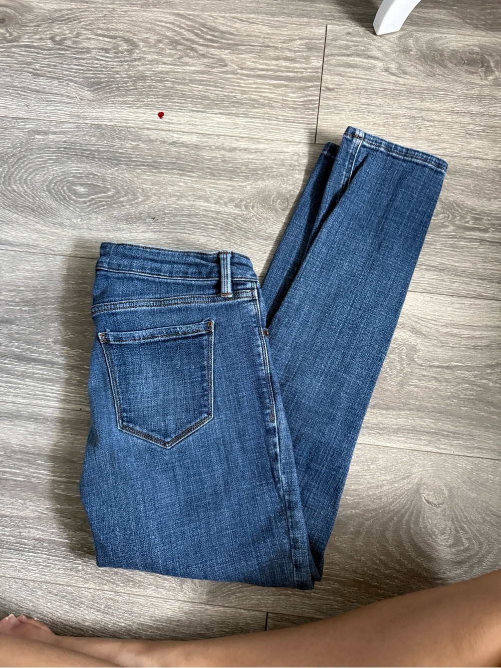 Women's Skinny Stretch Denim Jeans - Mid Blue